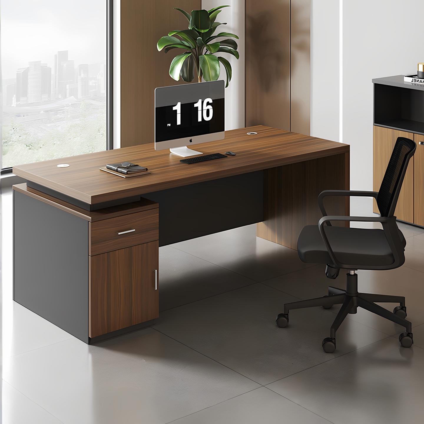 职员办公桌老板桌简约现代