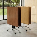 折叠会议桌长条桌培训桌可移动拼接办公桌多功能伸缩培训机构课桌