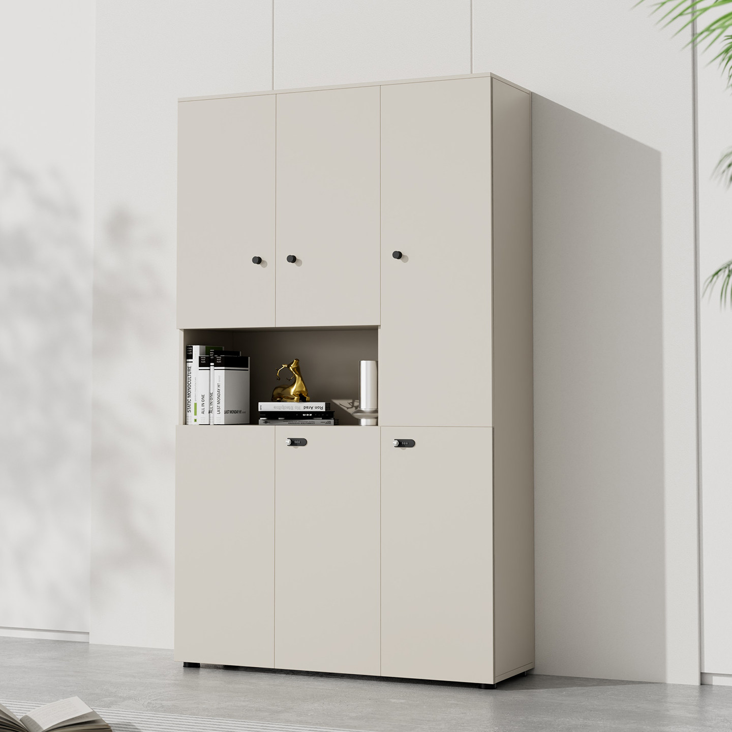 文件柜资料柜柜子储物柜档案柜木质带锁落地式保密柜办公室书柜,商业/办公家具,办公储物柜,淘宝优惠券,粉丝福利购,淘宝优惠卷