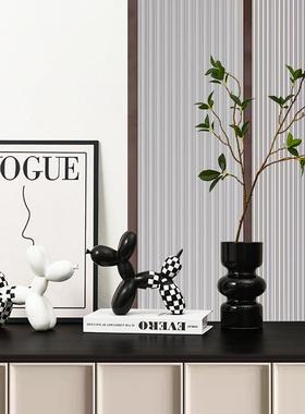 现代艺术新房玄关酒柜装饰品摆件家居客厅软装饰摆件高级感工艺品