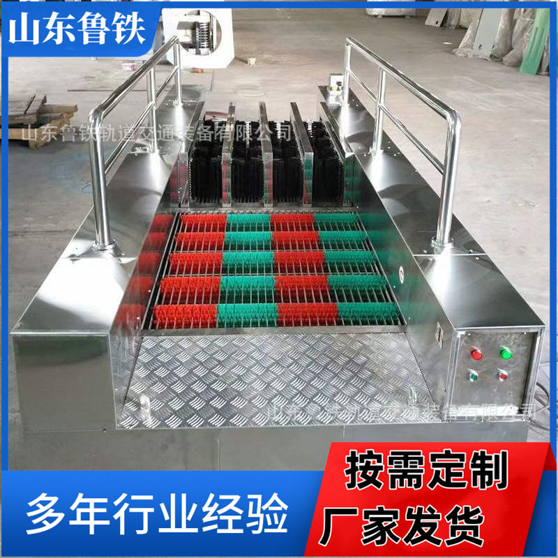 矿用洗靴机单双通道长度可选择红外感应自动喷淋全自动洗靴机
