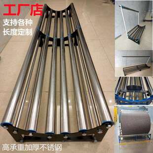 不锈钢放布架退布拉布机松布架裁床松布拉布架加厚高承重特制铁架