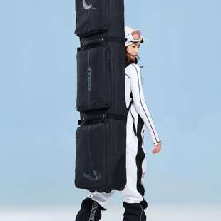 XXX滑雪板包带轮单板包滚轮双板包滑雪滚轮包双板雪板包可托运
