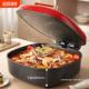 可拆电饼铛家用煎烤机双面加热煎烙饼锅加大加深多功能电煎锅其他