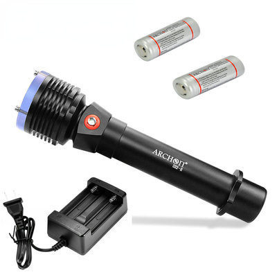 ARCHON D22II潜水手电筒1200流明水下照明奥瞳潜水手电筒