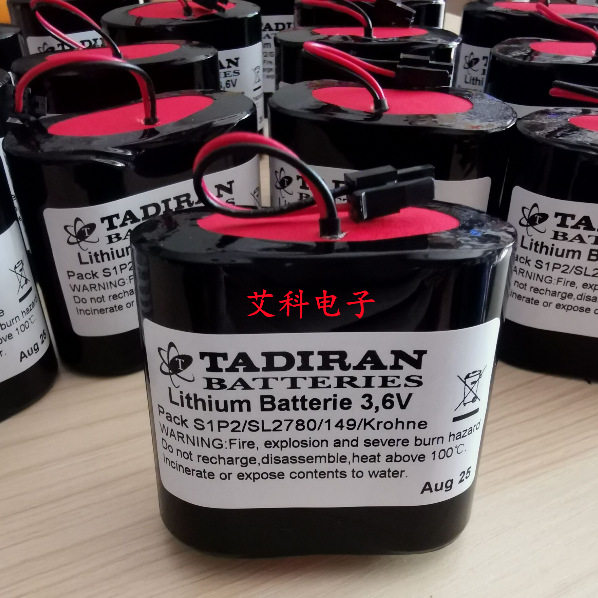 以色列TADIRAN SL-2780 PACK S1P2 3.6V流量计专用电池图片