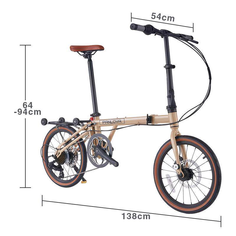 国布新款折叠7速变速自行车单车便携男女学生车折叠小型超轻便
