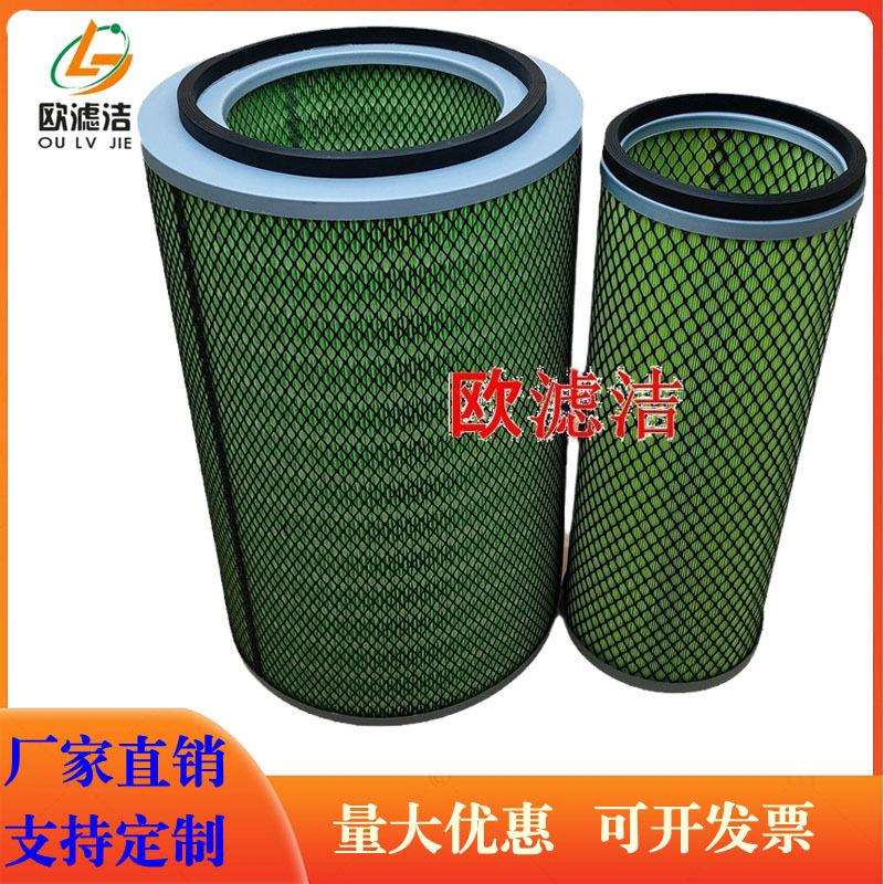 K2843PU空滤K2842PU柳工855N/50CN/855H/850H/装载机铲车空气滤芯