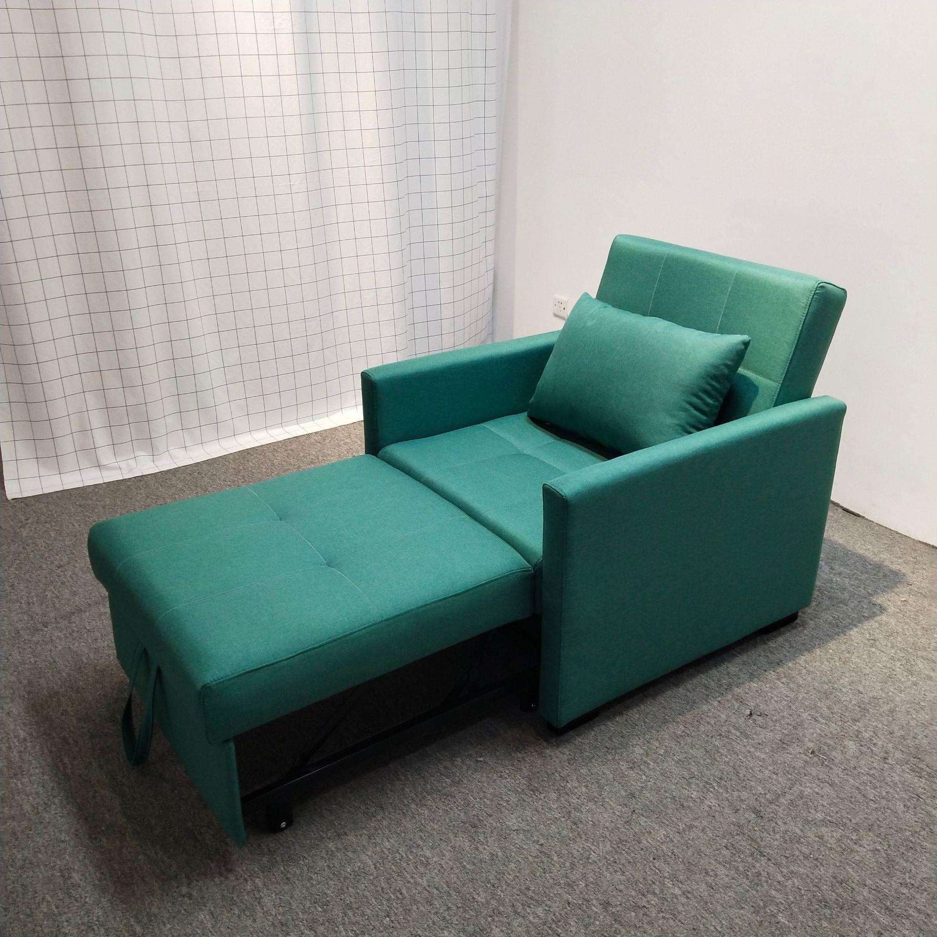 可收缩沙发床两用单人位经典款抽拉式可折叠多功能小户型沙发床