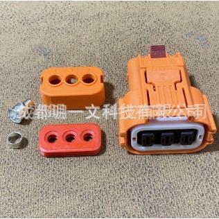 现货Amphenol汽车连接器HVSL633063B103IS2插头3路安费诺