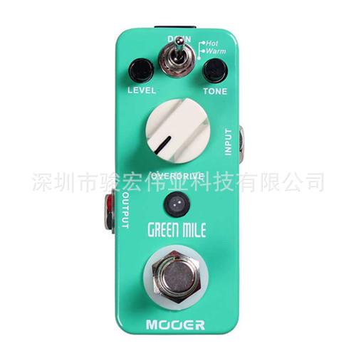 MOOER魔耳吉它效果器GreenMileOverDrive过载吉他单块