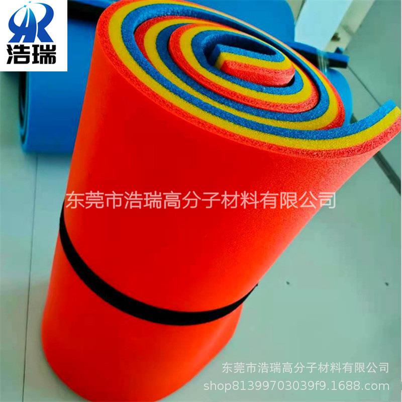 供应xpe水上浮床漂浮垫打孔泡绵浮水毯耐用海绵漂浮板大规格浮毯