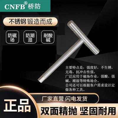 （桥防）天津桥防CNFB无磁耐腐蚀不锈钢T型内六角扳手T88120C