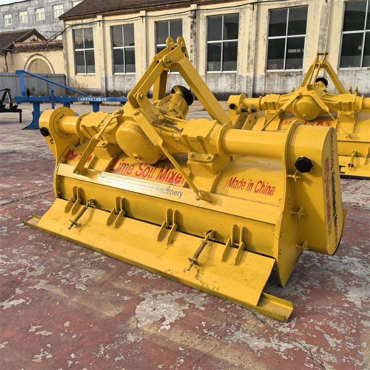 停车场地面修路灰土拌合机三七土拌灰机稳定土路拌机搅拌均匀