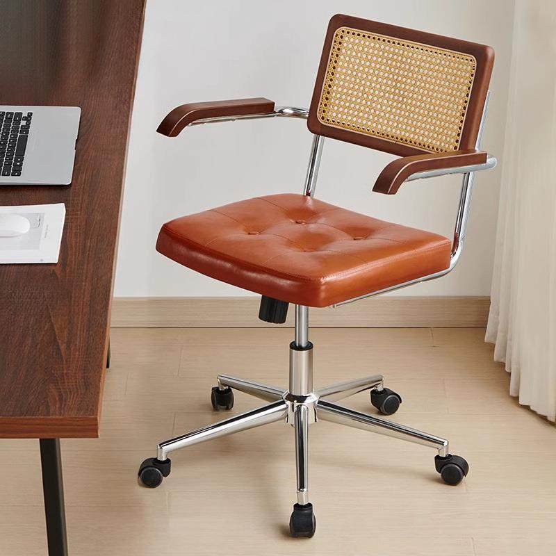 电脑椅家用藤编复古办公椅书房卧室学习书桌椅子靠背餐椅升降转椅,畜牧/养殖物资,畜牧/养殖器械,淘宝优惠券,粉丝福利购,淘宝优惠卷