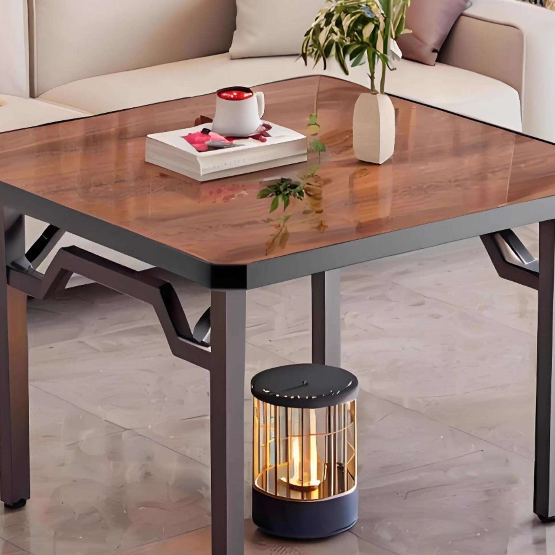 正方形折叠桌子餐桌家用饭桌掼蛋烤火桌户外摆摊便携式四方桌