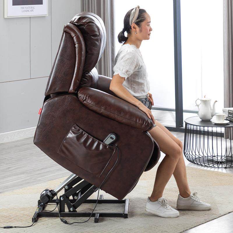 老人助站沙发孕妇躺椅头等太空舱沙发单人电动功能真皮布艺可升降