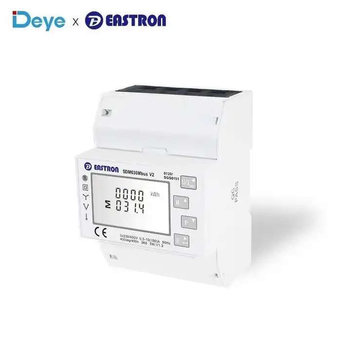 古瑞瓦特/德业三相防逆流电表SDM630M V2三相多功能电能表