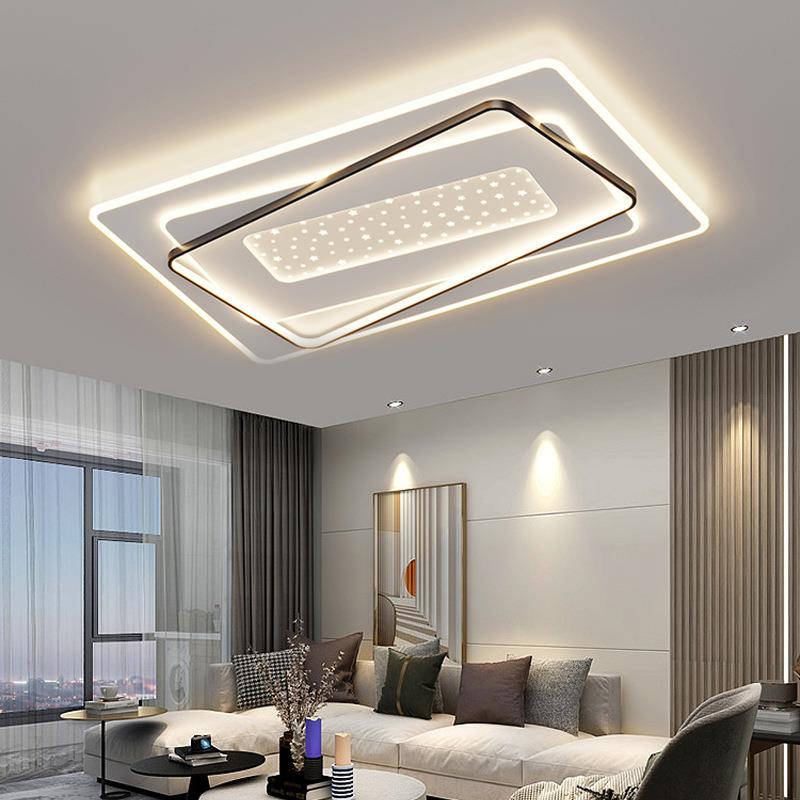客厅灯现代简约大气led吸顶灯2023新款大灯房间主卧室灯中山灯具