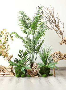 创意木质招财鹿摆件家居饰品客厅玄关幼儿园橱窗落地造景开业礼物