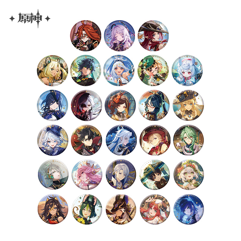 【】逸闻轶事系列角色徽章 Genshin