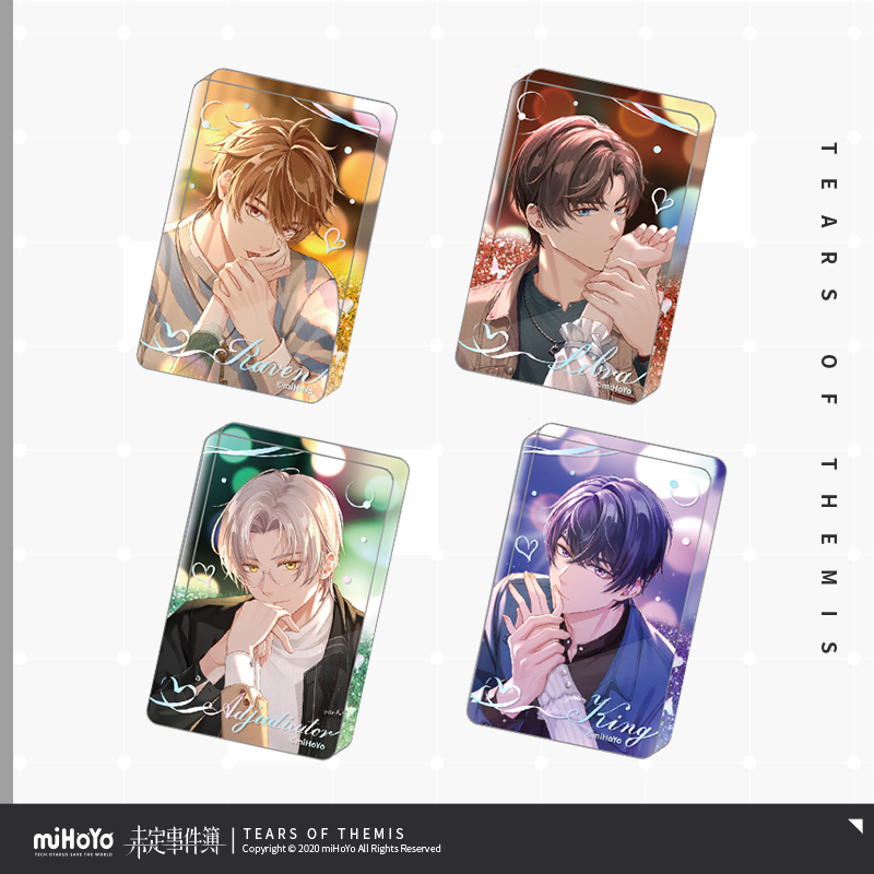 【米哈游/未定事件簿】浓情浅吻系列 流沙亚克力摆件 余量掉落