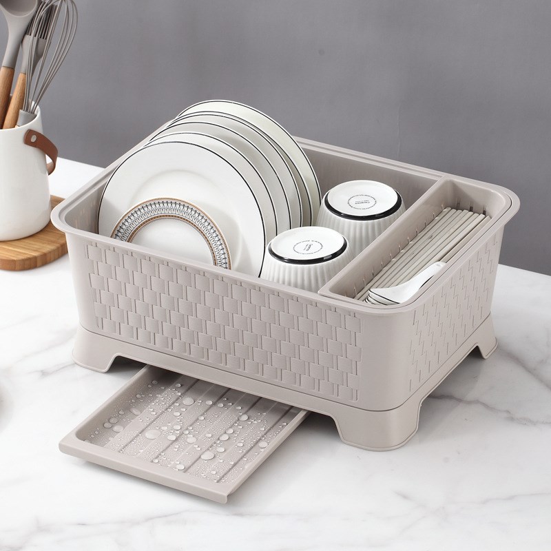 厨房置物架塑料家用碗碟架餐具沥水架碗盘收纳水果蔬菜滴水筛