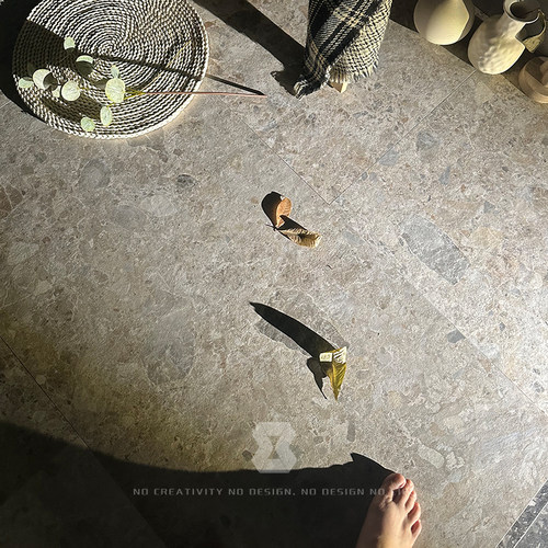 罗布斯塔水磨石哑光磨具瓷砖客餐厅防滑墙地砖服装连锁店灰咖工装