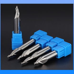 锥度铣刀10柄1530度平刀2040铝用斜边钨钢合金螺旋倒角钻立铣刀具