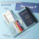 跨境登机牌护照夹pu皮革多功能证件包保护套防盗刷RFID卡套
