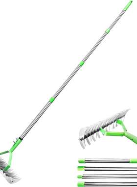 草坪枯草耙 茅草耙 落叶耙 园林除垢耙松土器 土壤耙Thatch Rake