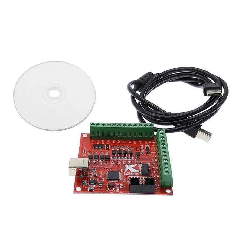 厂家直销USB接口MACH3运动控制卡飞雕卡雕刻机控制板CNC接口板