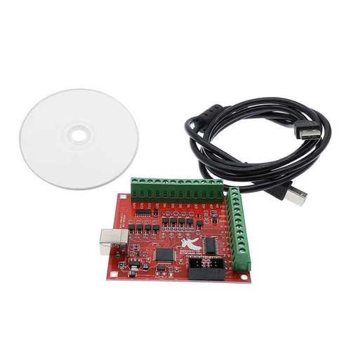 厂家直销USB接口MACH3运动控制卡飞雕卡雕刻机控制板CNC接口板