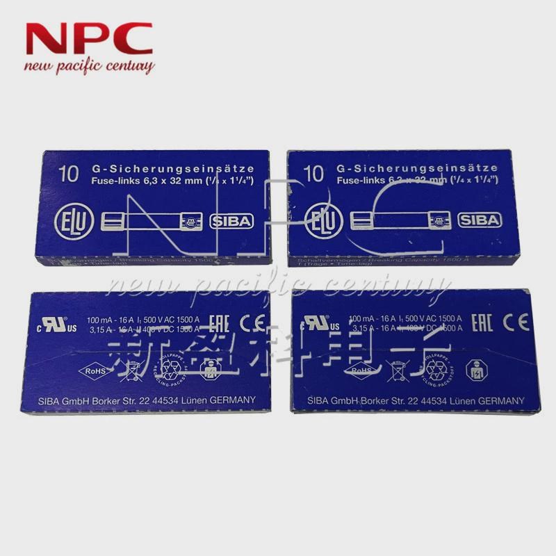 7017540SIBA保险丝6.3*32陶瓷保险管H500VFF10AFF10000MA