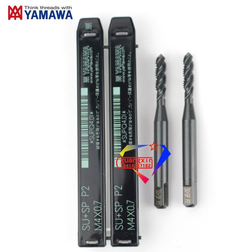 日本进口YAMAWA不锈钢螺旋丝攻 SU+SP P2 M4x0.7 碳钢 合金钢丝锥