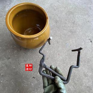 厨房防烫夹取钵夹瓦罐子神器炖锅砂锅提取铁夹子隔热手工夹钳砖夹