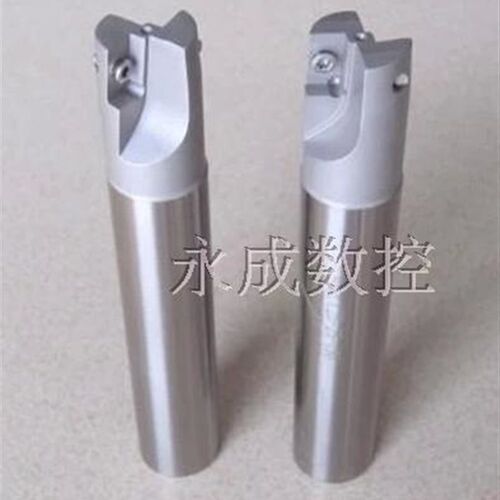 白色抗震加硬杆CNC加工中心/直角台肩阶300R/400R面铣刀杆/
