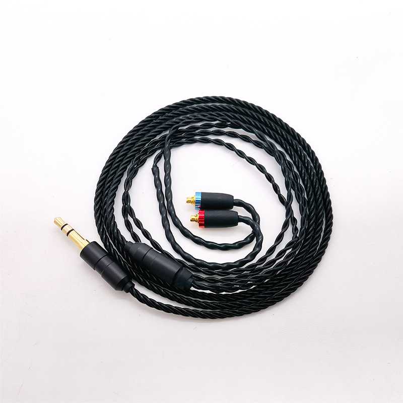 新品4股合绞线MMCX手机耳机MP3线适合舒尔Shure SE535SE846UE900