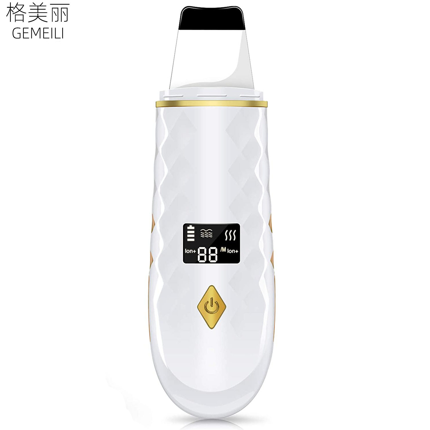 LCD液晶屏铲皮机 黑头铲毛孔清洁器脸部洁面仪 去黑头仪铲皮仪