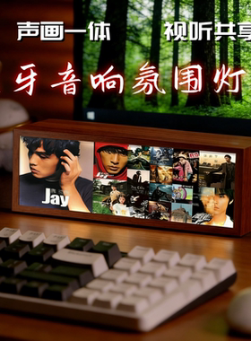 周杰伦声画一体氛围小夜灯