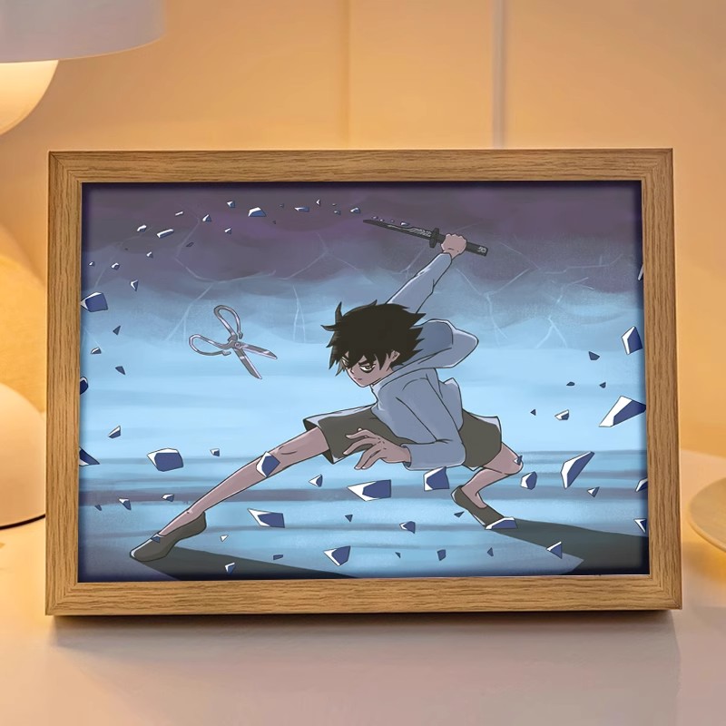 暗夜刺客灯光画伍六七梅花十三