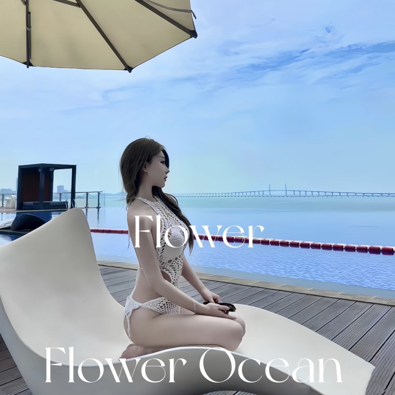 【云织奶油】纯欲风性感露腰镂空连体泳衣泡温泉沙滩度假高级感女
