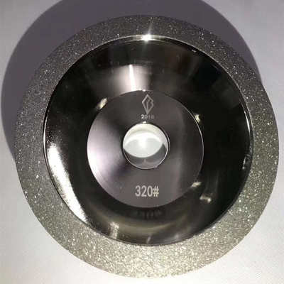 32孔碗形金刚石砂轮电镀钻石砂轮合金砂轮片磨钨钢铣刀磨刀机砂轮