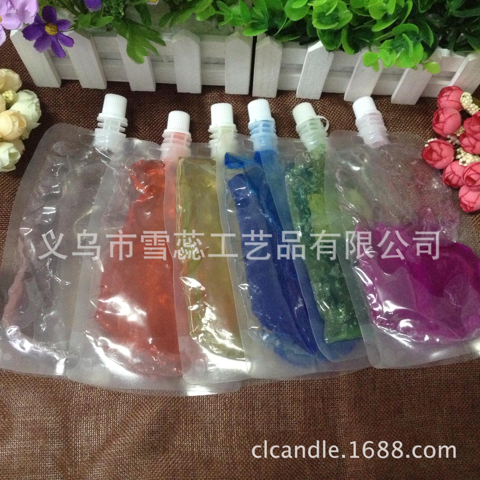 工厂出售低温果冻蜡材料蜡烛小孩DIY果冻蜡烛全套亲子活动