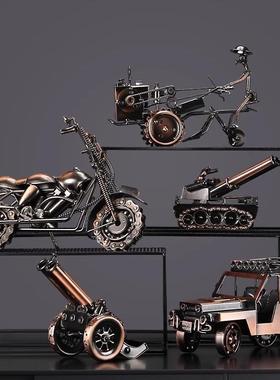 现代酒柜装饰品摆件轻奢高档客厅高端大气上档次家居电视柜摆设