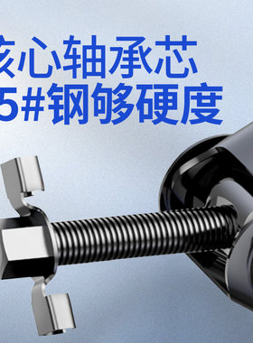 2吨手摇式千斤顶小轿车换胎用国标三角警示牌送手套 省力省时顶
