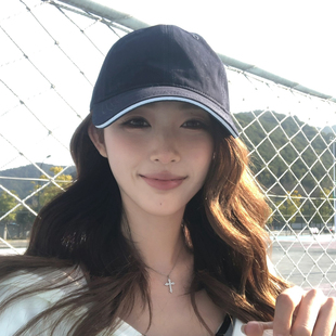【猫仔kitten】圆顶休闲简约春季棒球帽女士户外防晒韩版鸭舌帽女