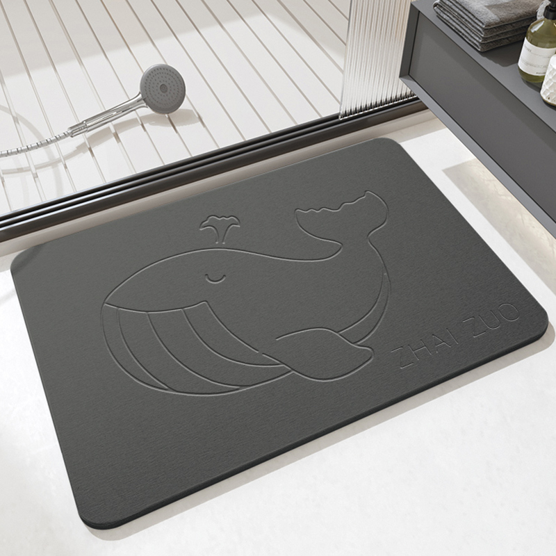 硅藻泥吸水防滑速干地垫