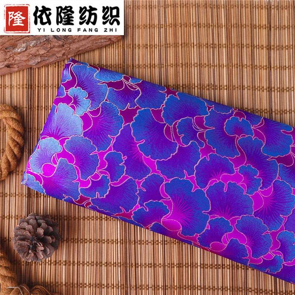 新款直销高密尼龙民族服旗袍时装面料中国风唐装汉服童装拜年服织