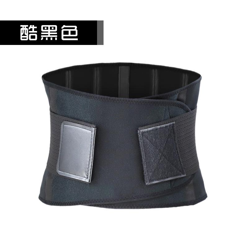 新款直销跨境运动健身助力深蹲护腰带双向加压支撑保护束腰保护带